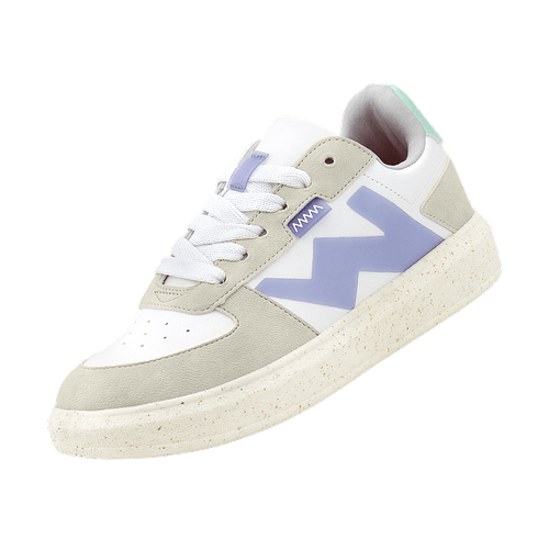 TÊNIS STREET TECH SK8 BRANCO LILÁS