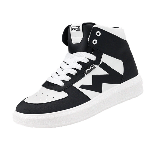 BOTA STREET REBEL BRANCO PRETO