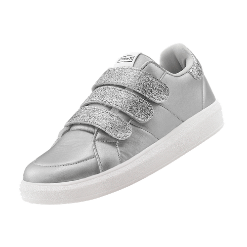 TÊNIS STRIPE MID PRATA