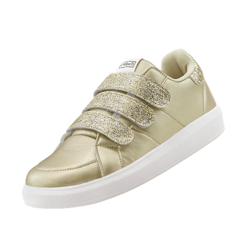 TÊNIS STRIPE MID DOURADO
