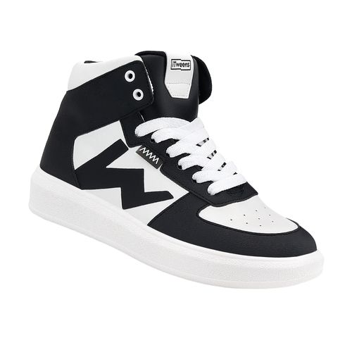 Bota Infantil Novopé Itweens Branco com Preto