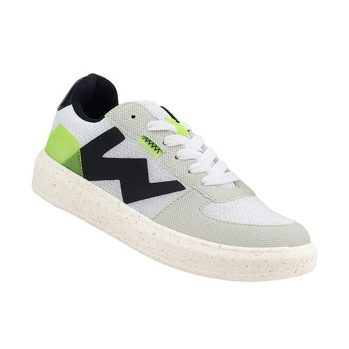 Tênis Infantil Novopé Itweens ECO Branco com verde